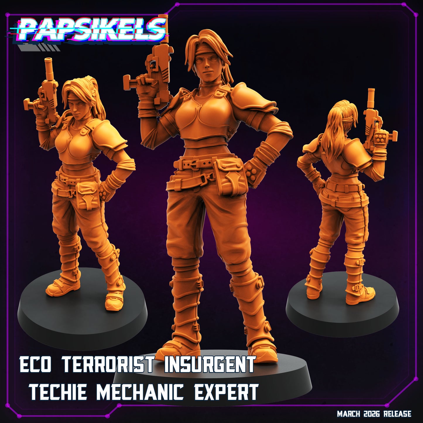 Eco Terrorist Insurgent Techie Mechanic Expert