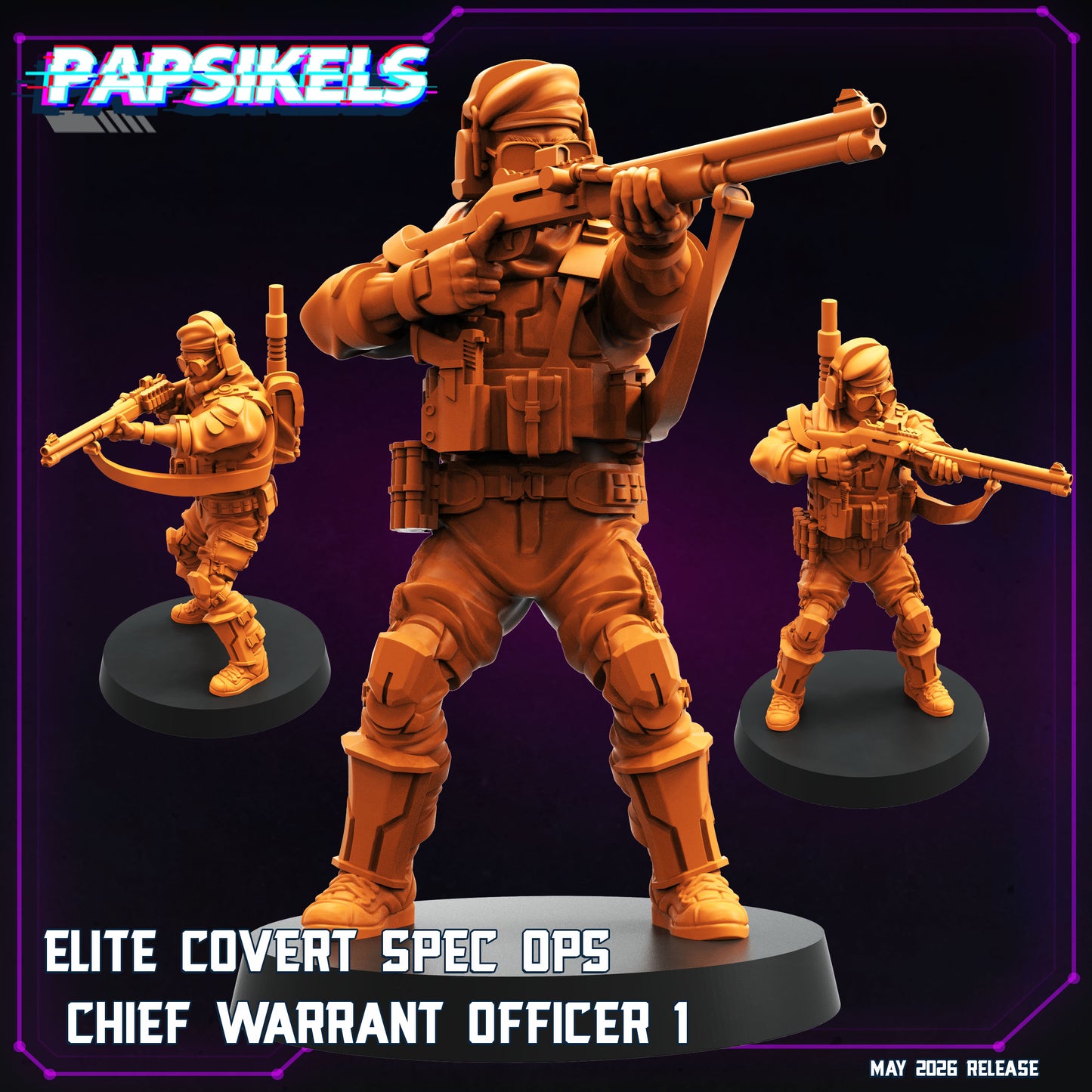 Elite Covert Spec Ops Chief Warrant Officer ( 6 modelos)