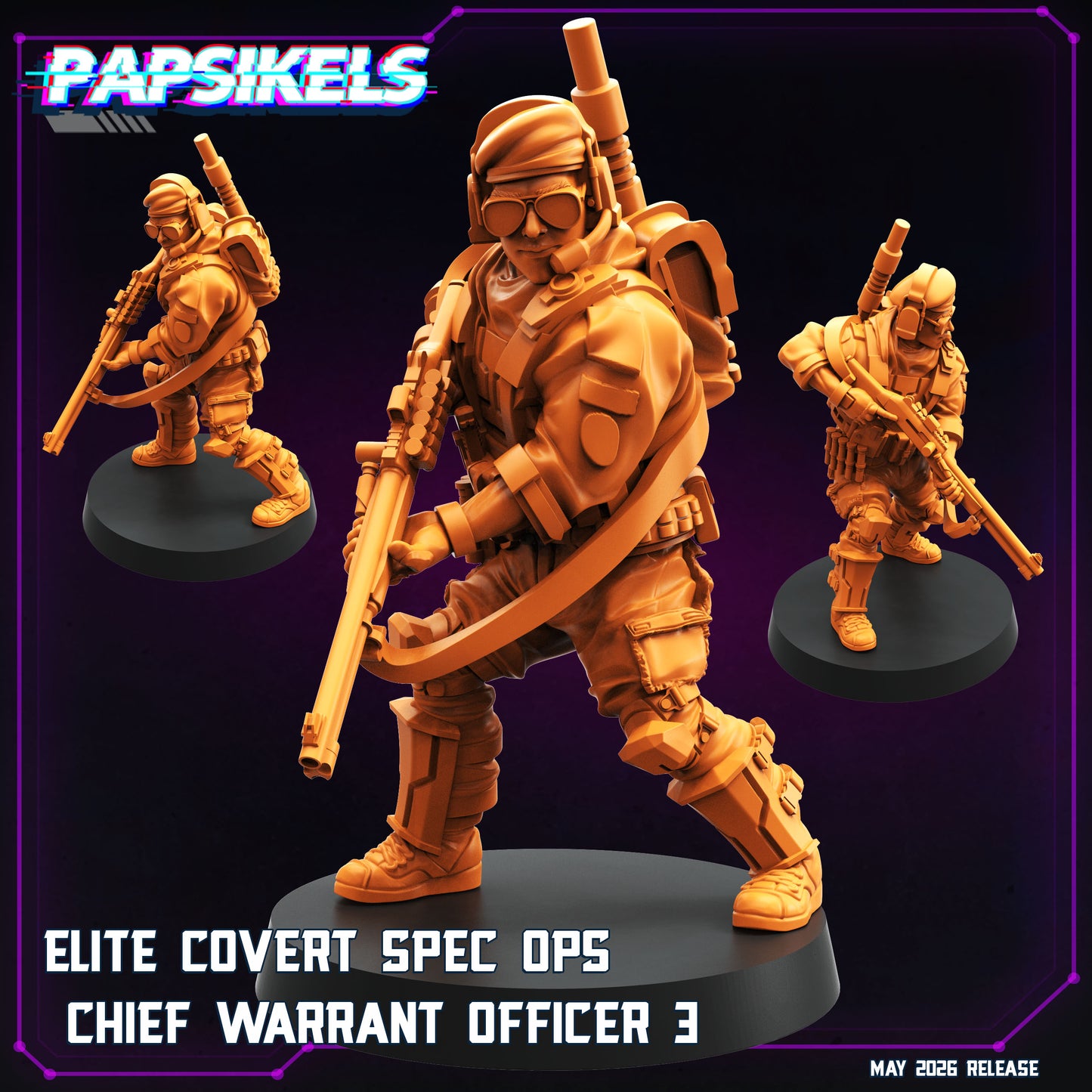 Elite Covert Spec Ops Chief Warrant Officer ( 6 modelos)