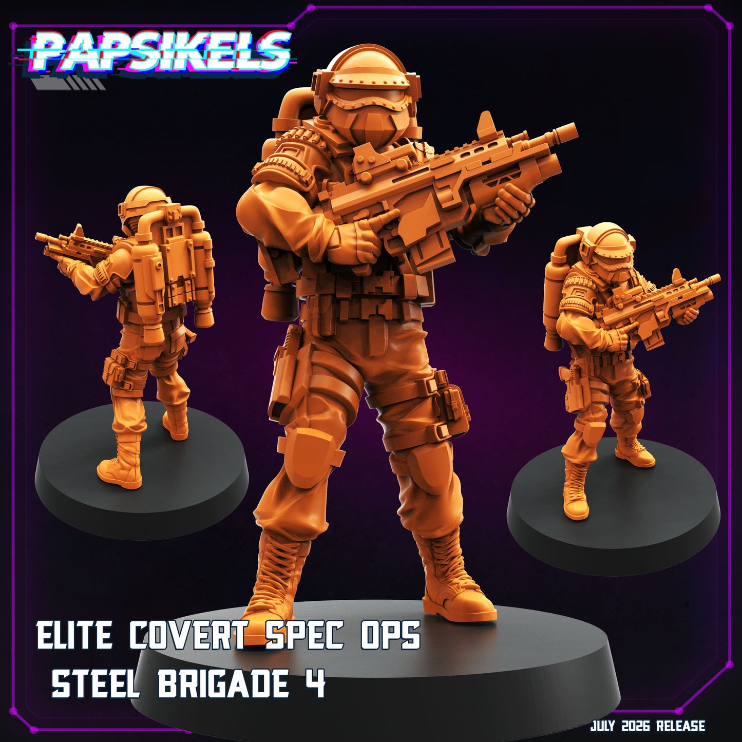 Elite Covert Spec Ops Steel Brigade (7 modelos)