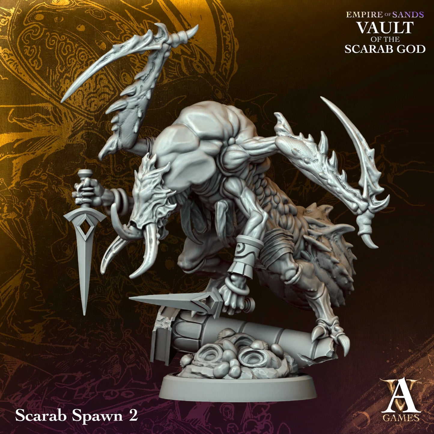 Skarabäen-Spawns (4 Modelle)