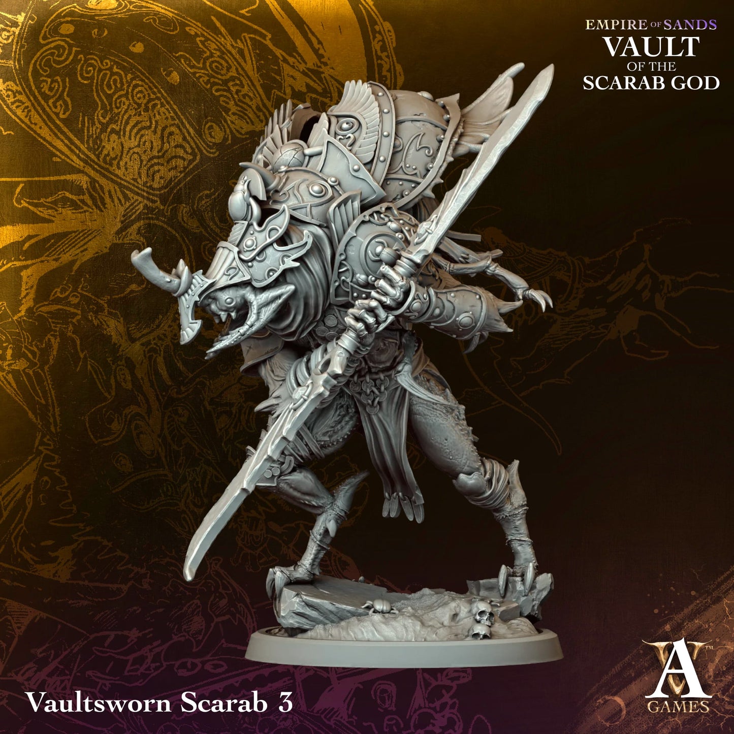 Vaultsworn Scarab (4 modelos)