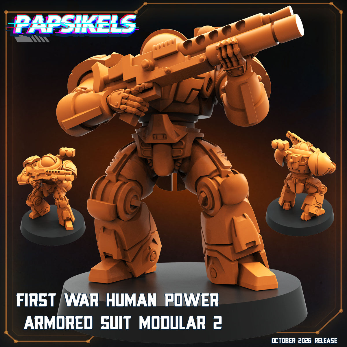 First War Human Power Armored Suit 1