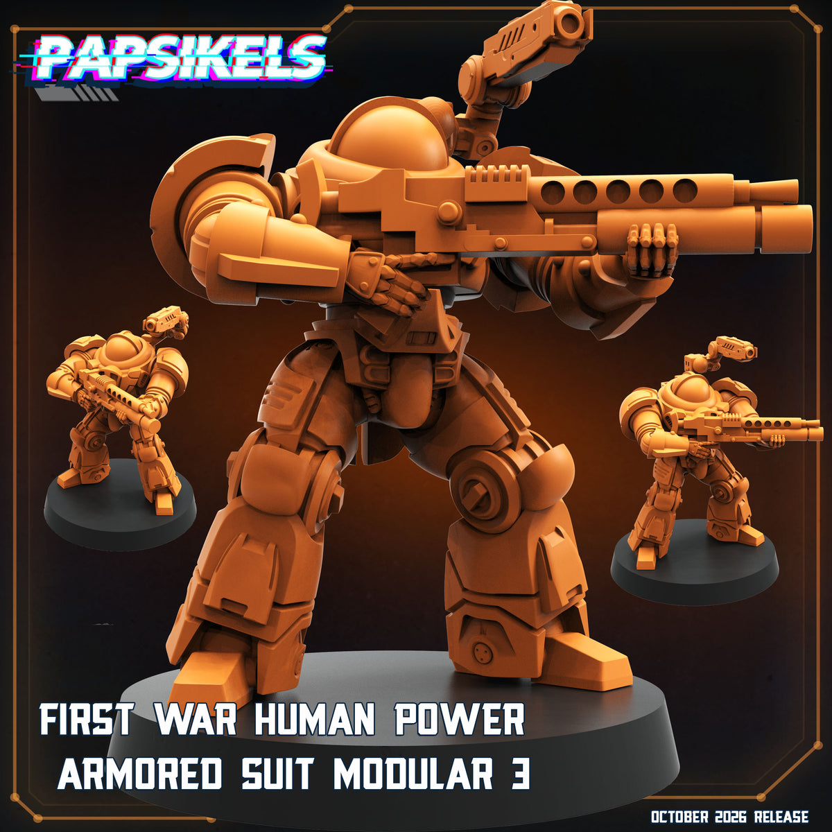 First War Human Power Armored Suit 1
