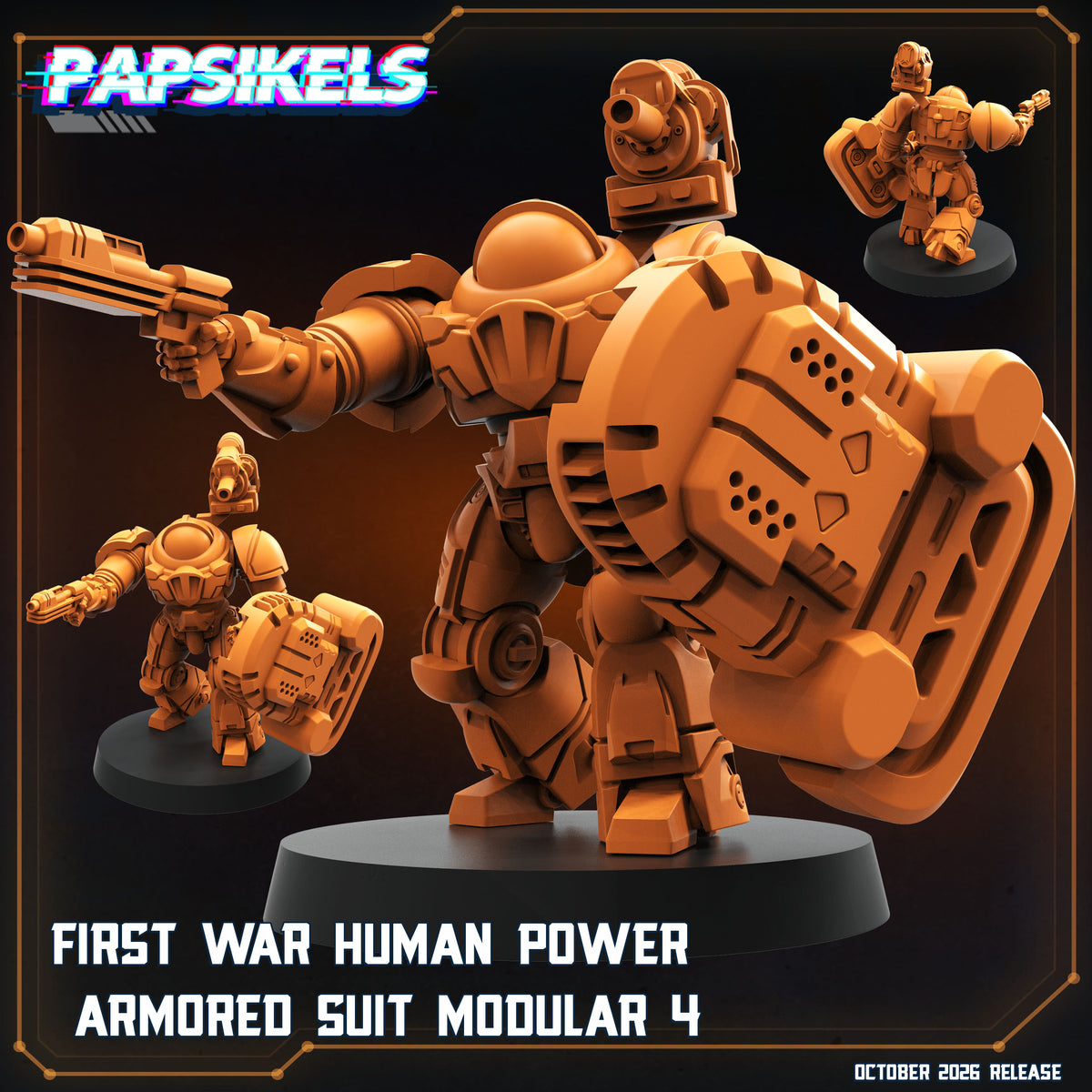 First War Human Power Armored Suit 1