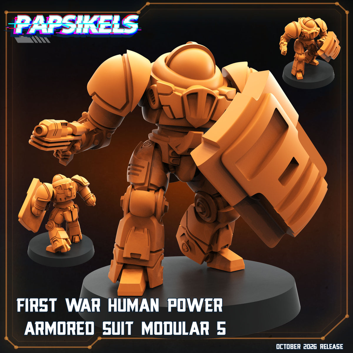 First War Human Power Armored Suit 1