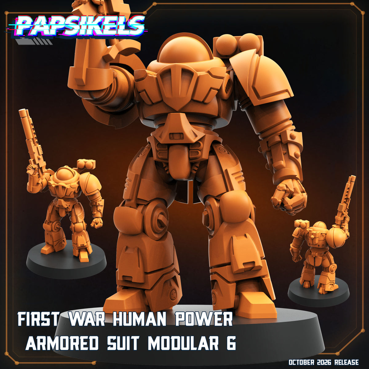 First War Human Power Armored Suit 1