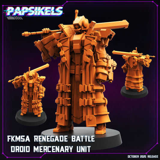 FKMSA Renegade Battle Droid Mercenary Unit