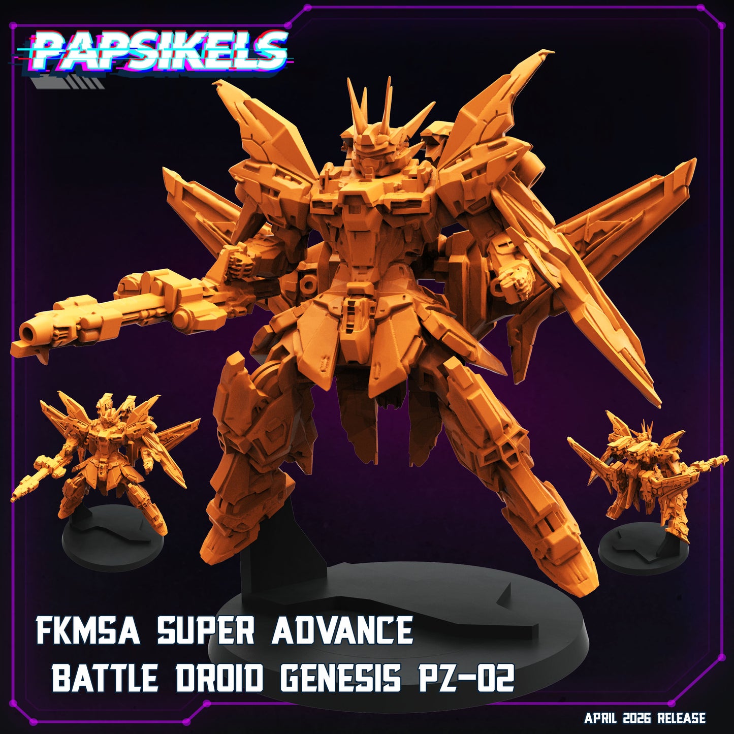 FKMSA Super Advance Battle Droid Genesis PZ (2 modelos)
