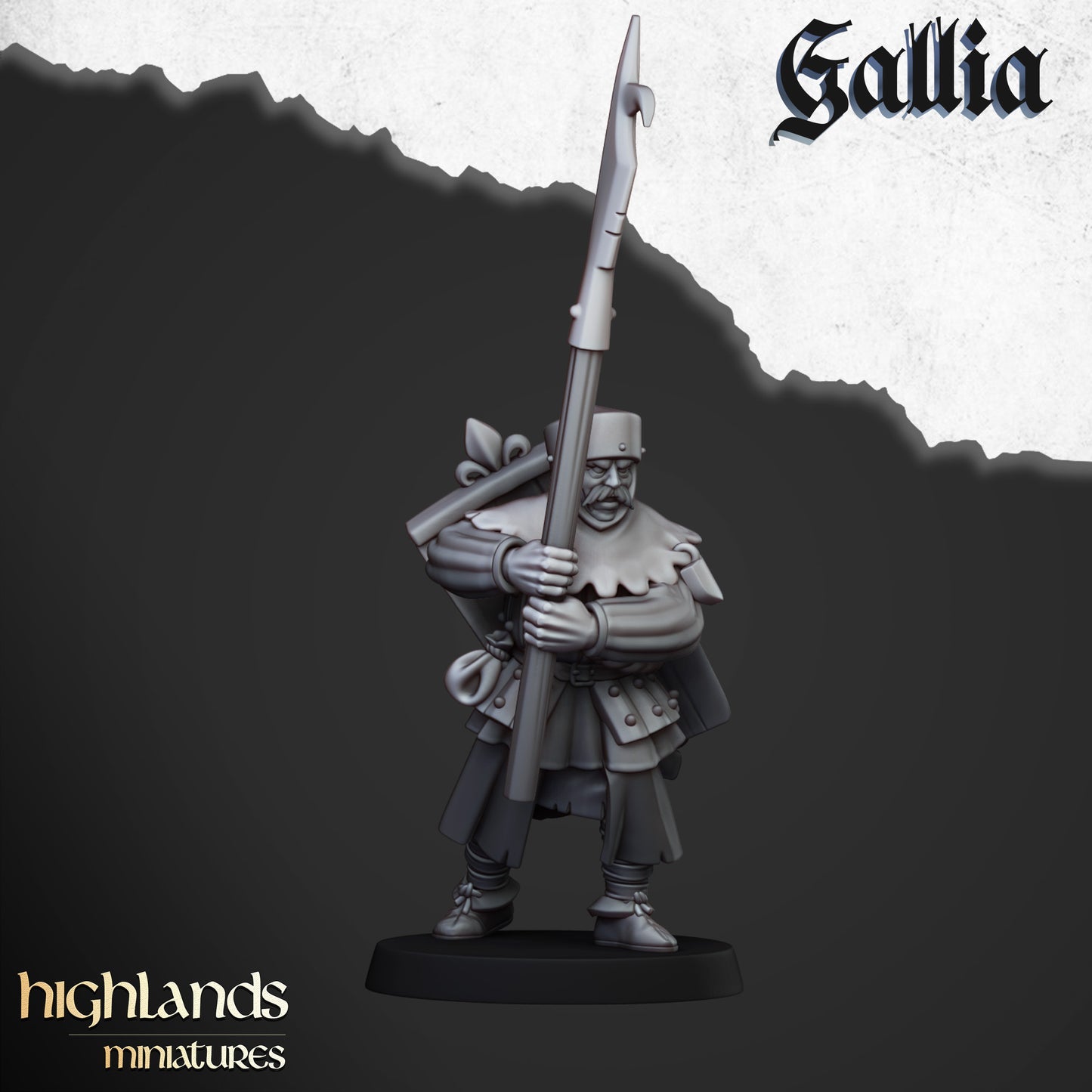 Gallia Men At Arms / command group