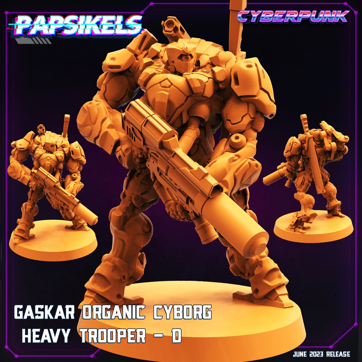 Gaskar Organic Cyborg Heavy Troopers(5 variantes)