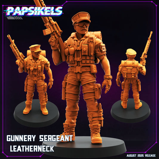 Gunnery Sergeant Leatherneck