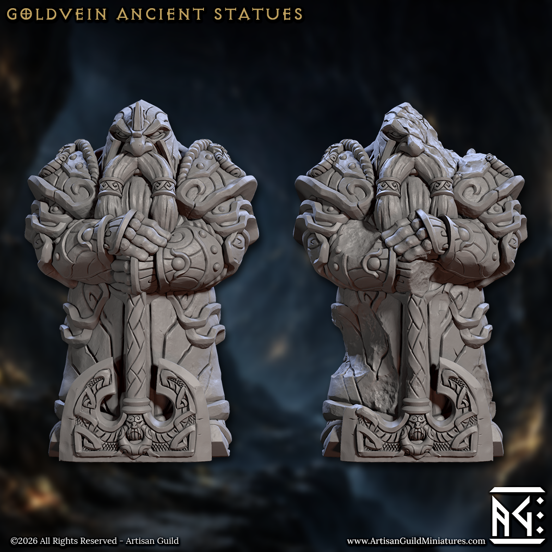 Goldvein Ancient Satues