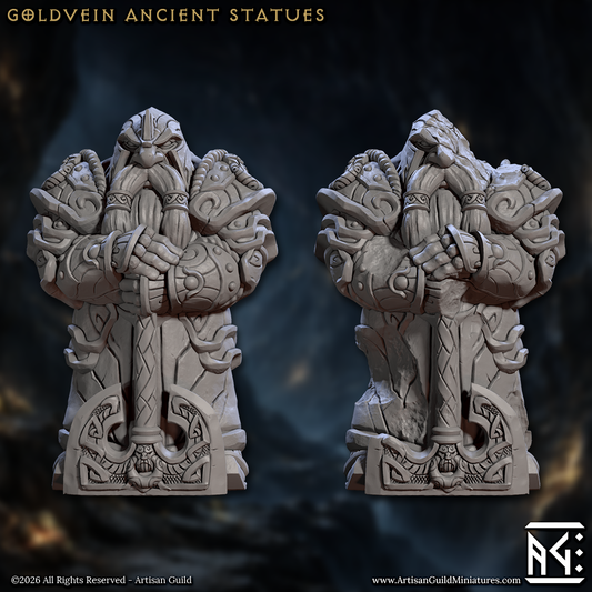 Goldvein Ancient Satues