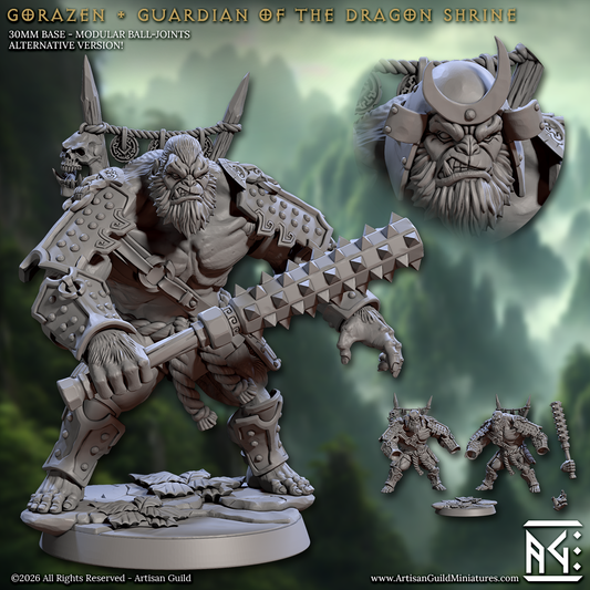 Gorazen, Guardian of the Dragon Shrine