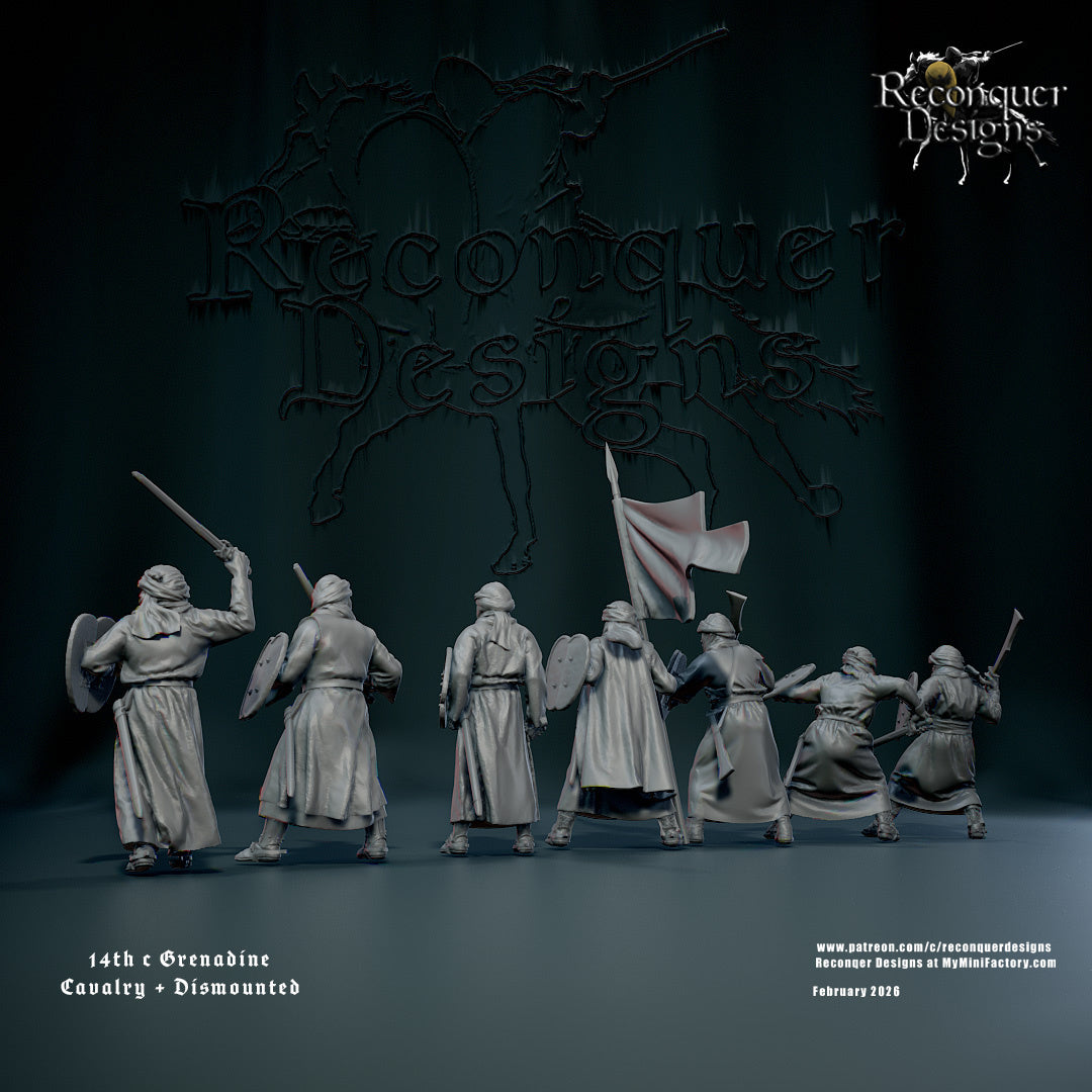 Grenadine, abgesessen, 14. Jahrhundert