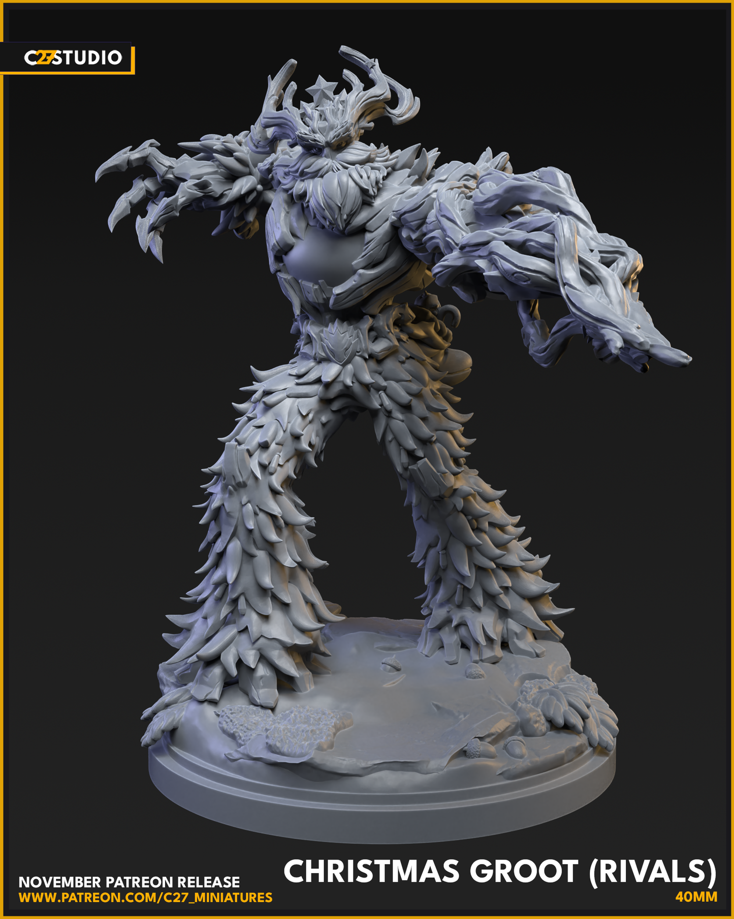 Groot (Rivals) Christmas FanArt