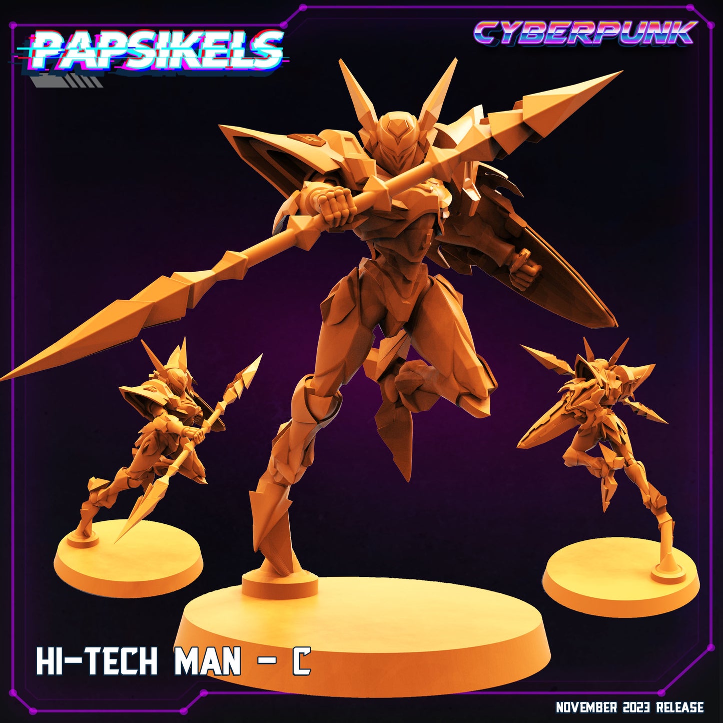 Hi Tech Man (3 variants)
