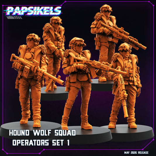 Hound Wolf Squad Operators Set 1