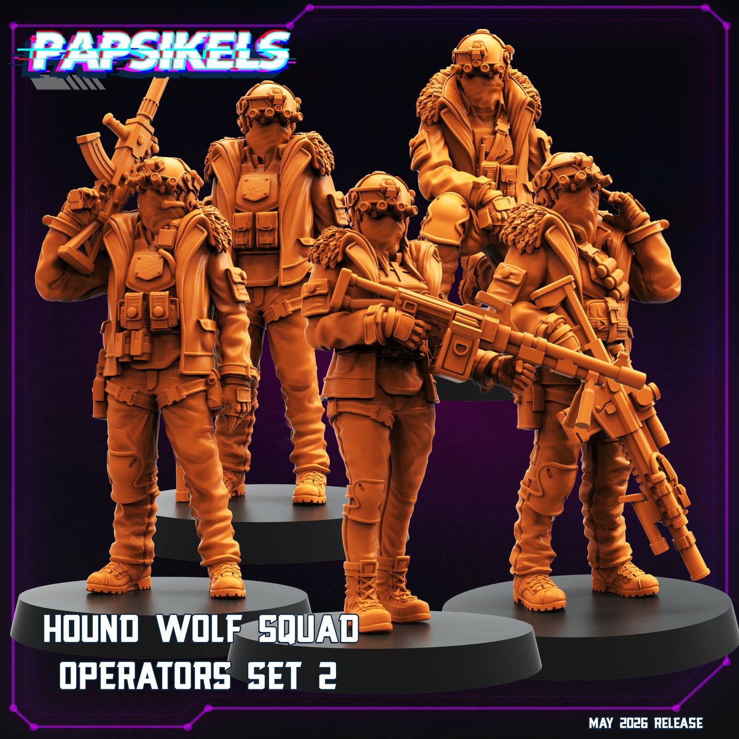 Hound Wolf Squad Operators Set 2
