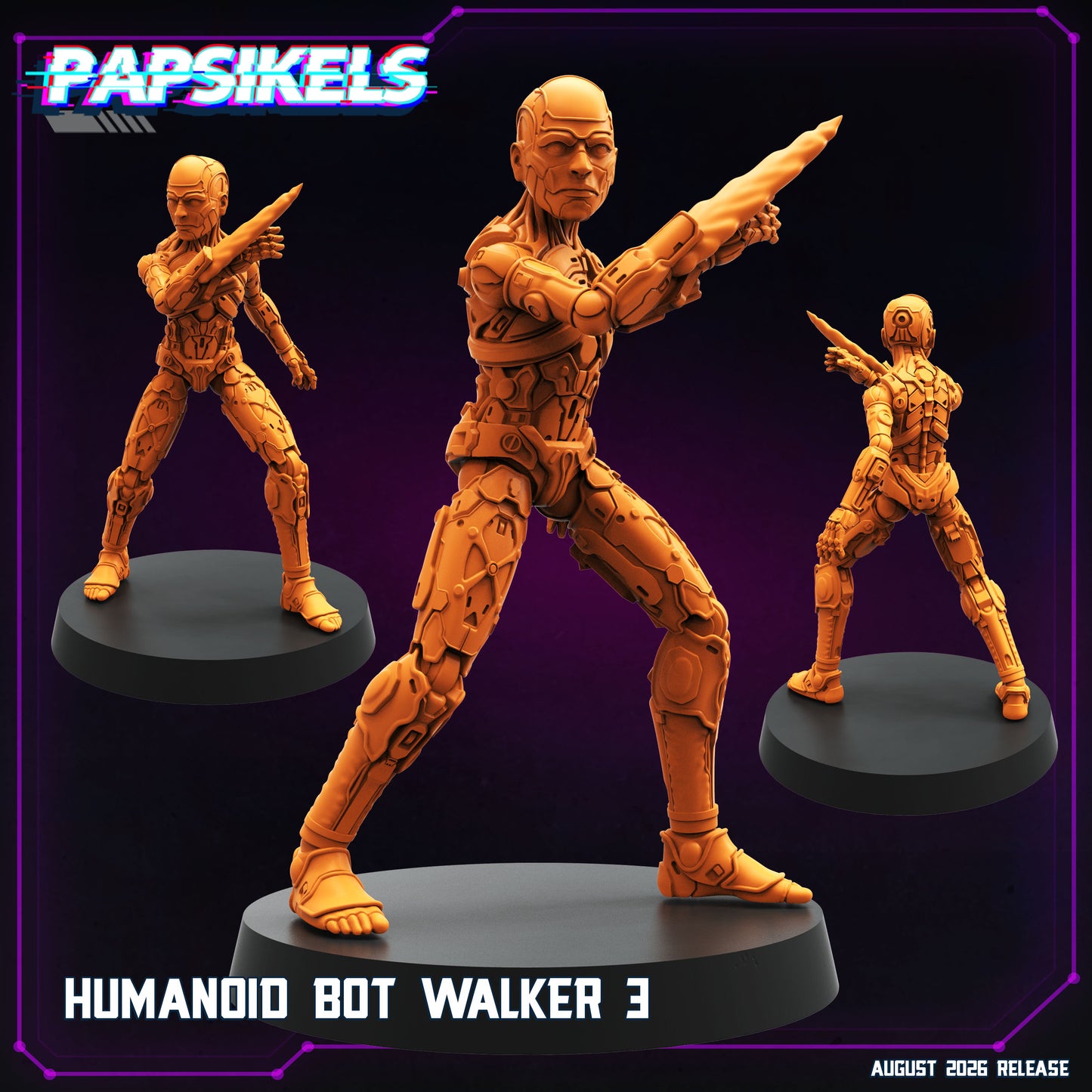 Humanoid Bot Walkers