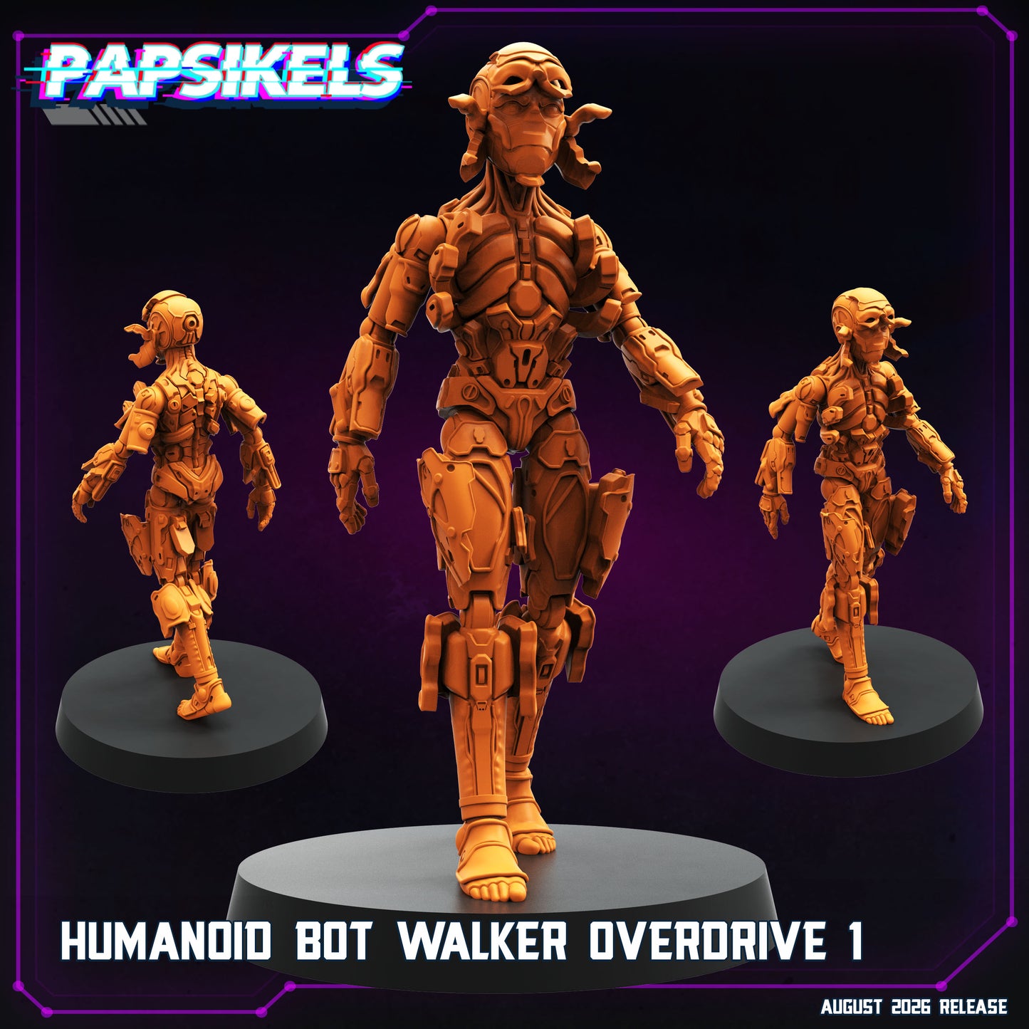 Humanoid Bot Walker Overdrives