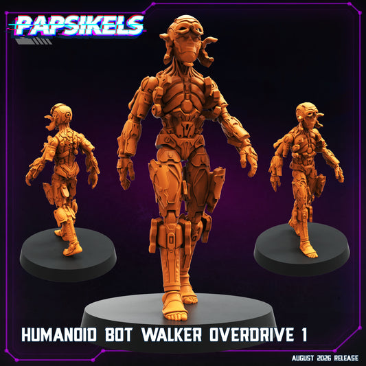 Humanoid Bot Walker Overdrives