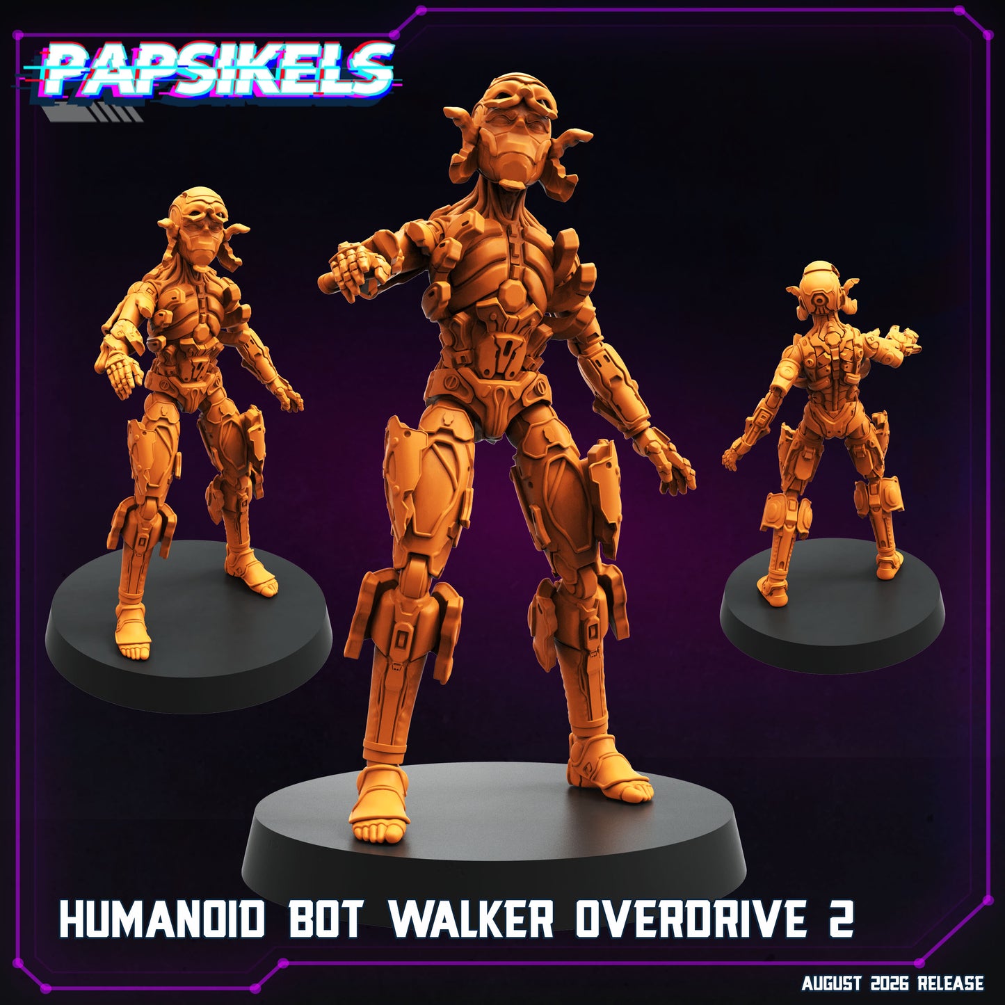 Humanoid Bot Walker Overdrives