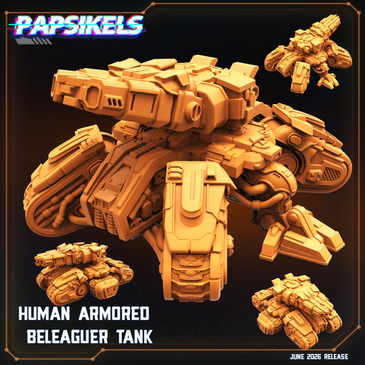 Human Armored Beleaguer Tank
