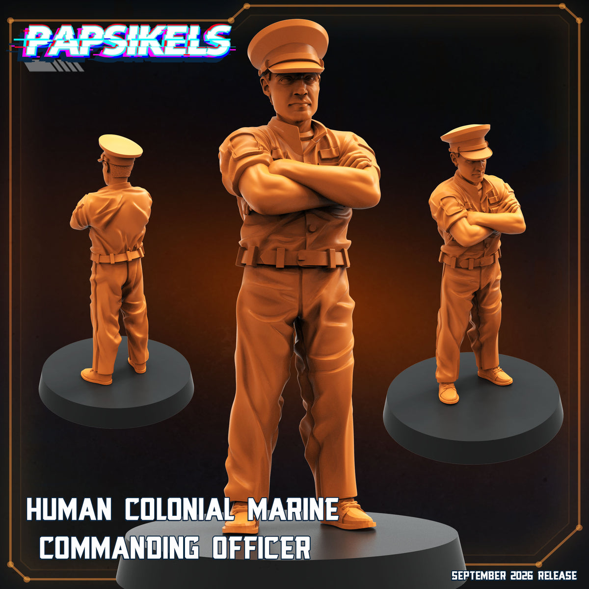 Human Colonial Marine (8 modelos)
