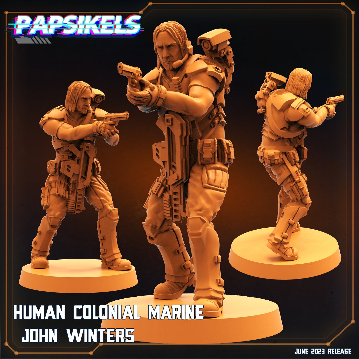 Human Colonial Marine Junio (4 versiones)