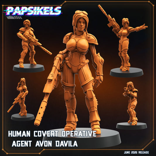 Human Covert Operative Agent Avon Davila