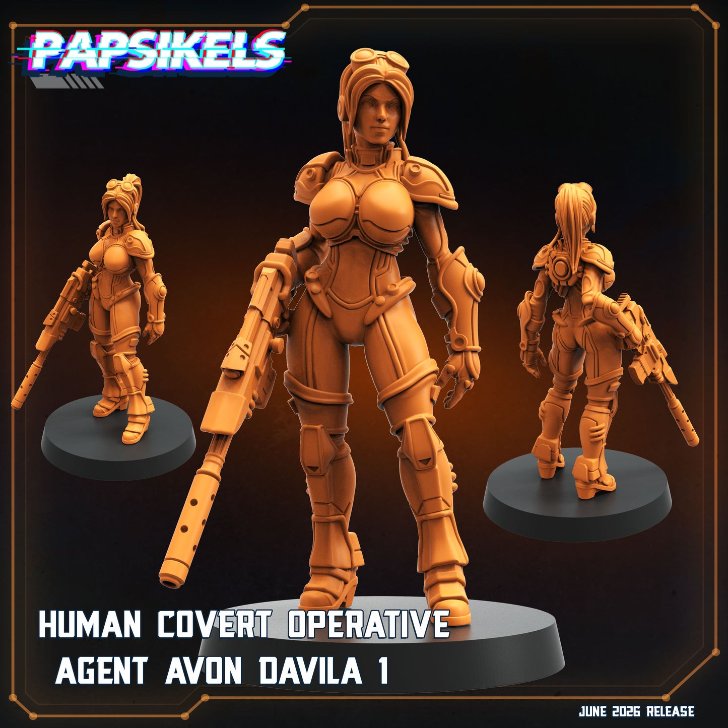 Human Covert Operative Agent Avon Davila