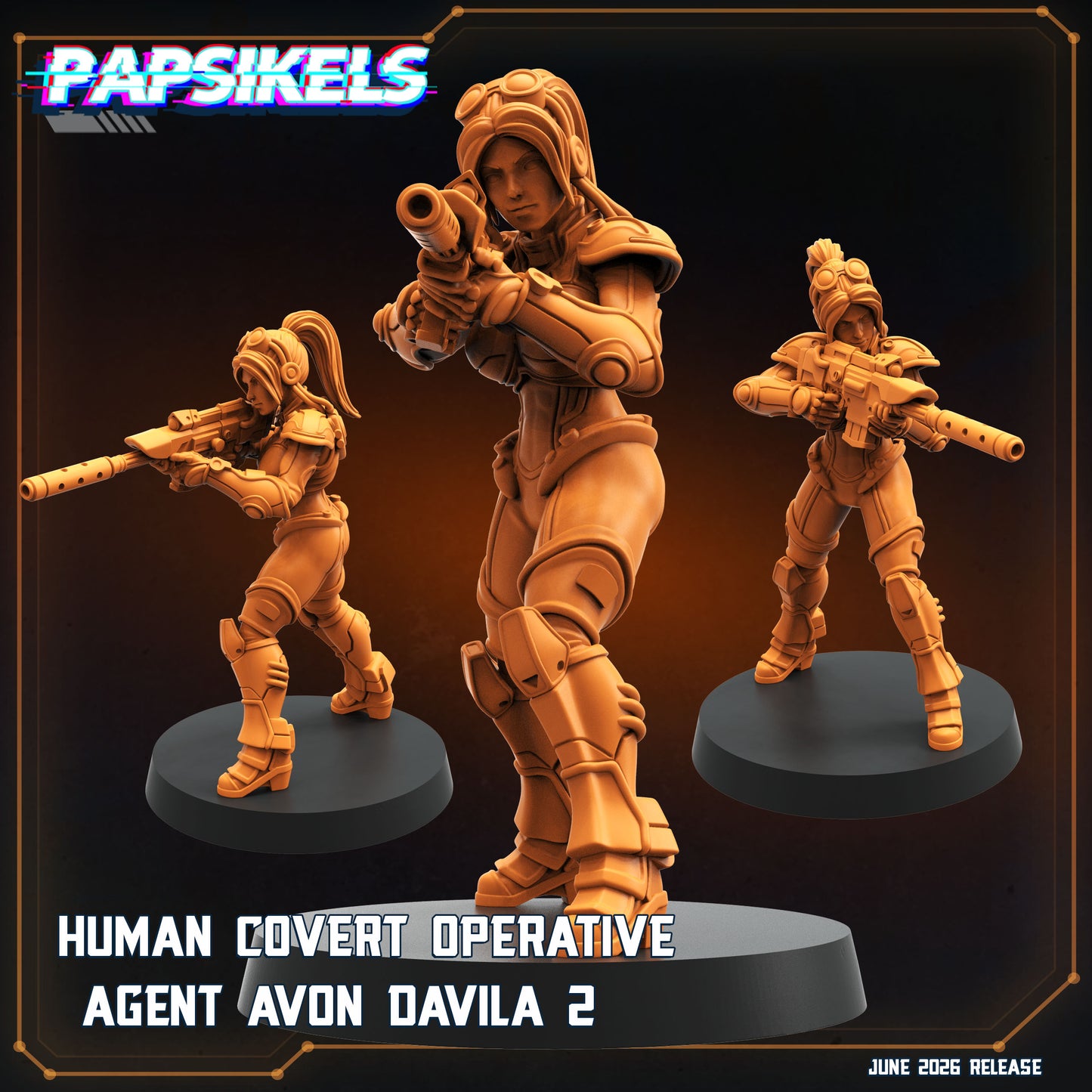 Human Covert Operative Agent Avon Davila