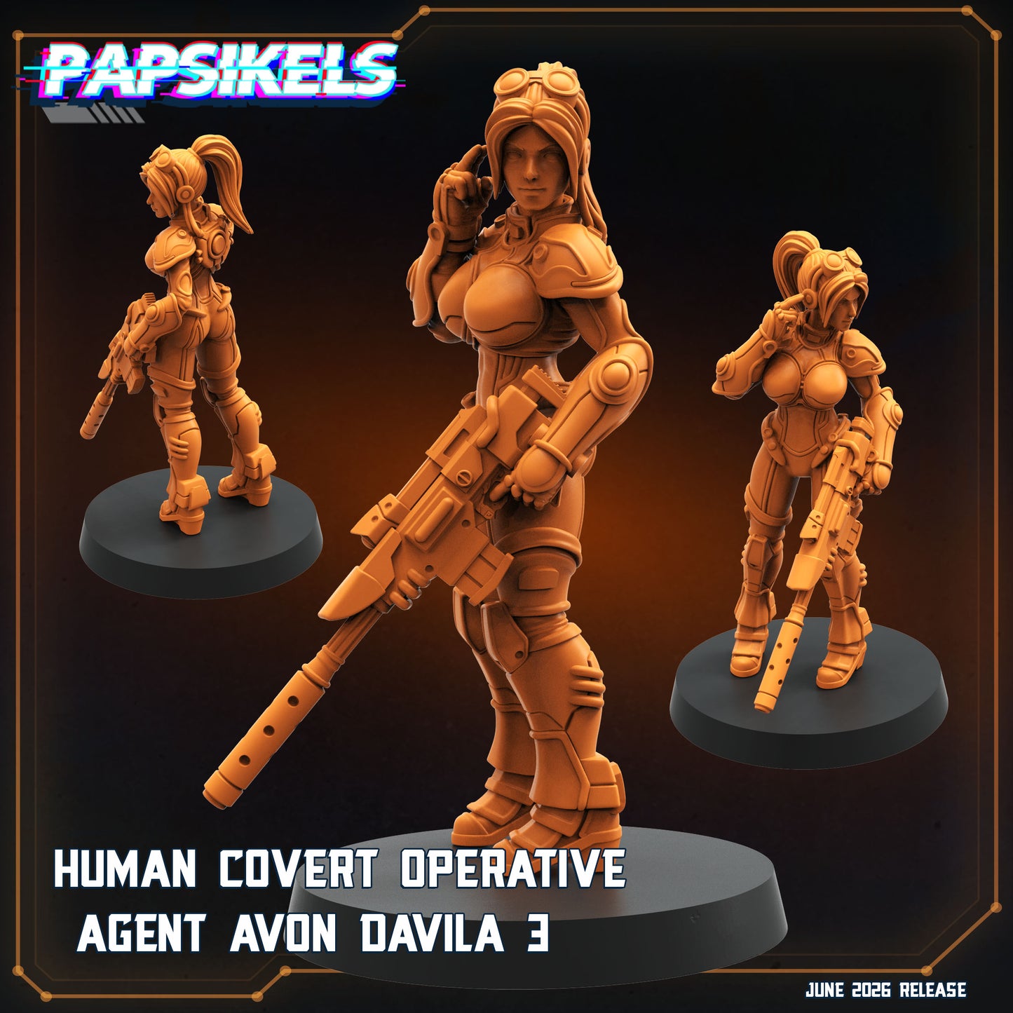 Human Covert Operative Agent Avon Davila