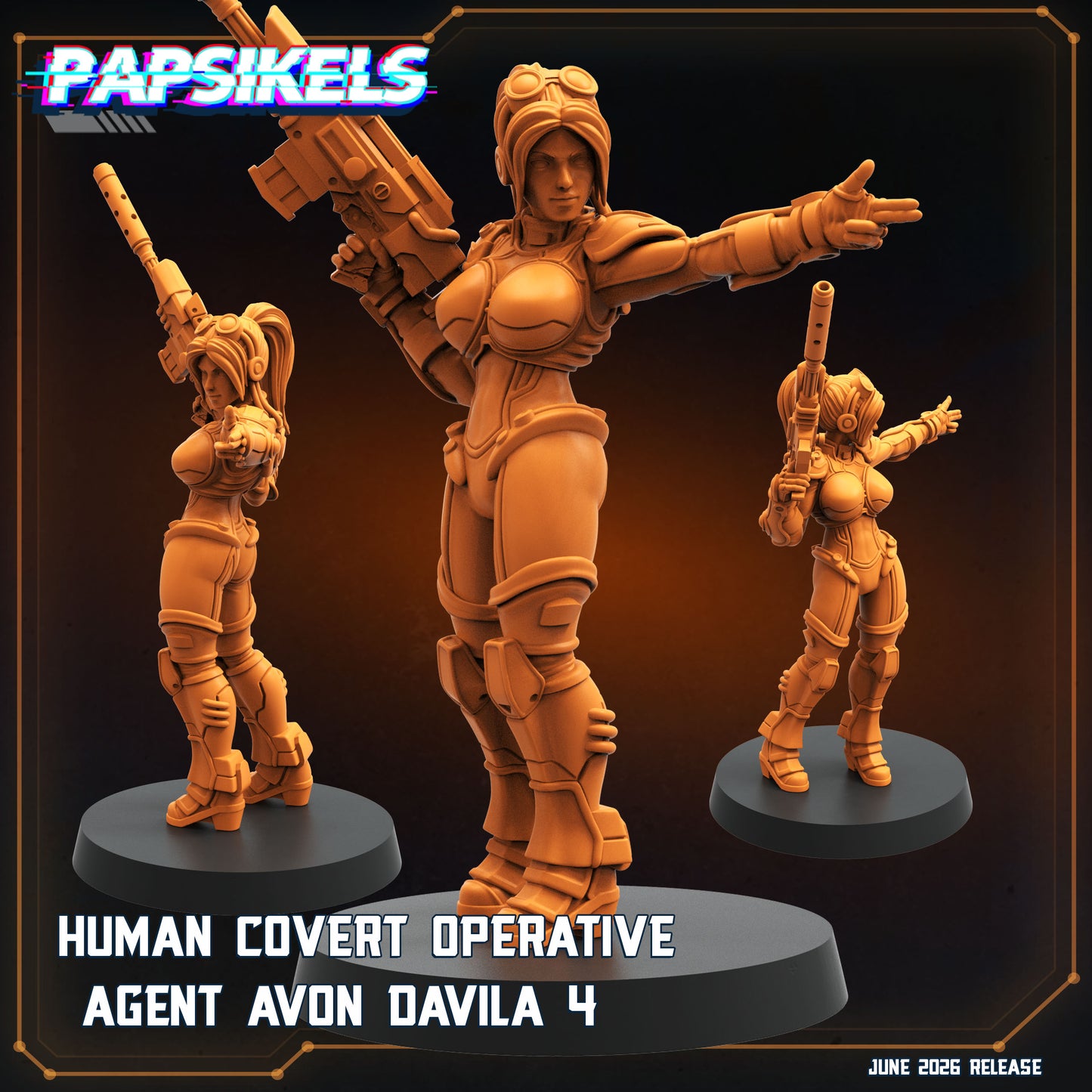 Human Covert Operative Agent Avon Davila
