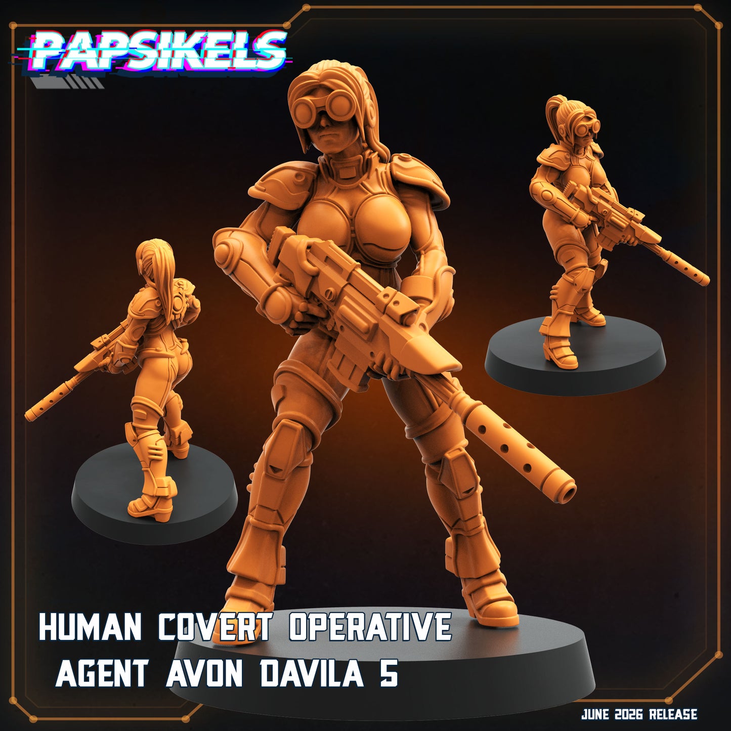 Human Covert Operative Agent Avon Davila