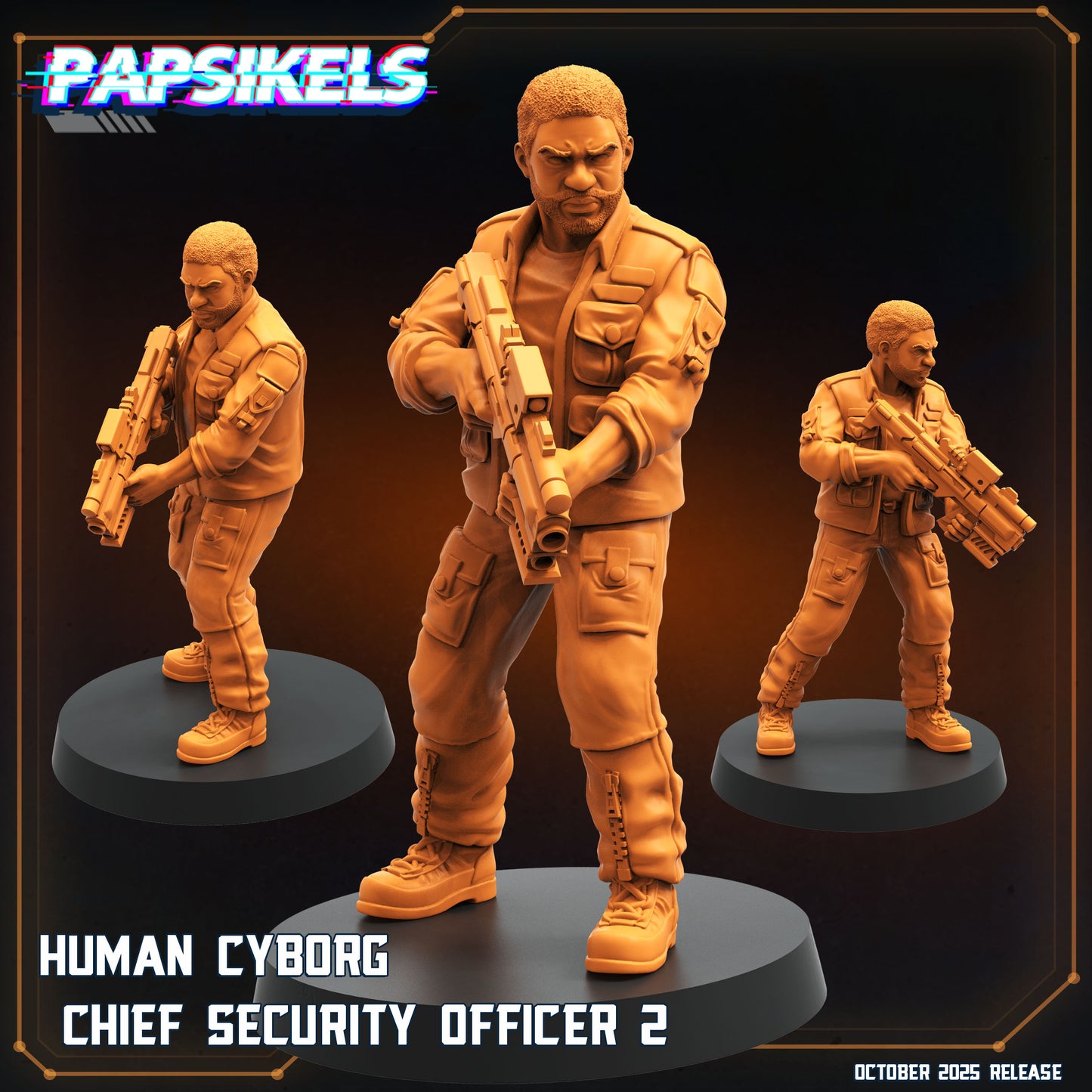 Human Cyborg Chief Security