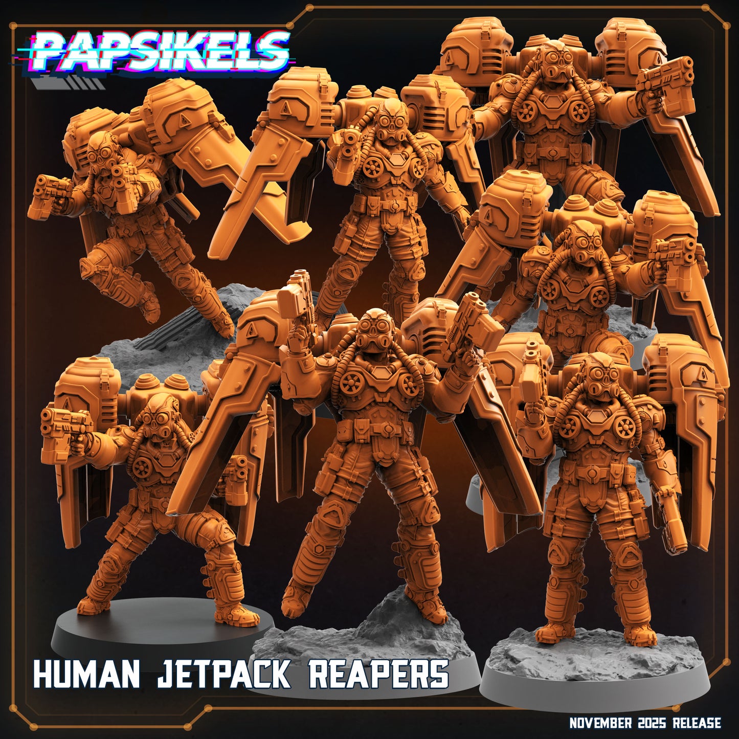 Human Jetpack Reapers