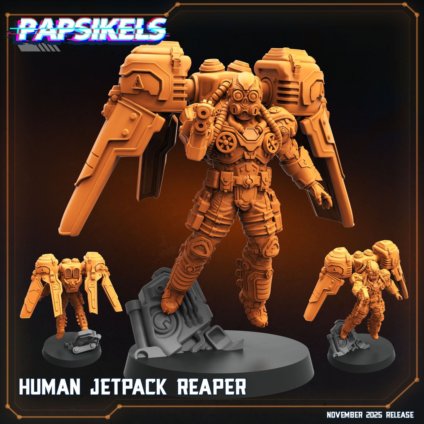 Human Jetpack Reapers