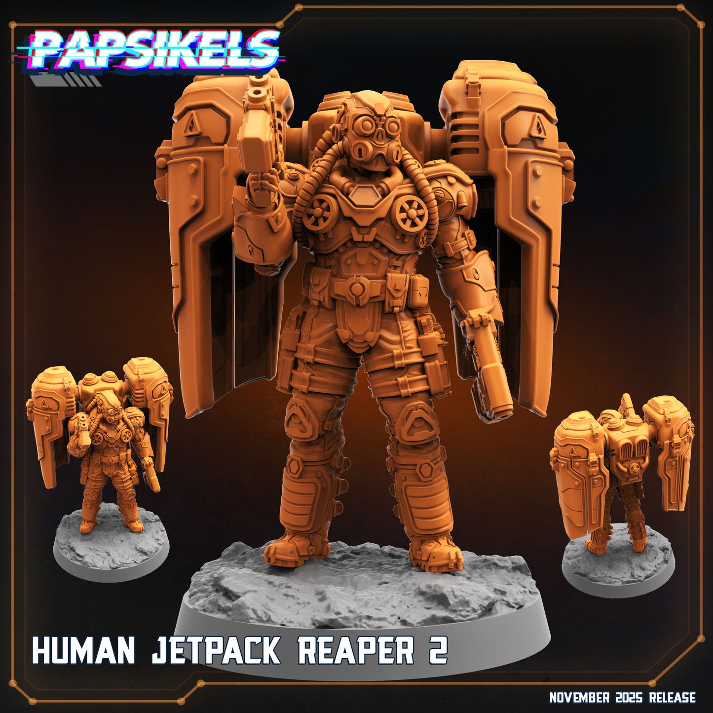 Human Jetpack Reapers