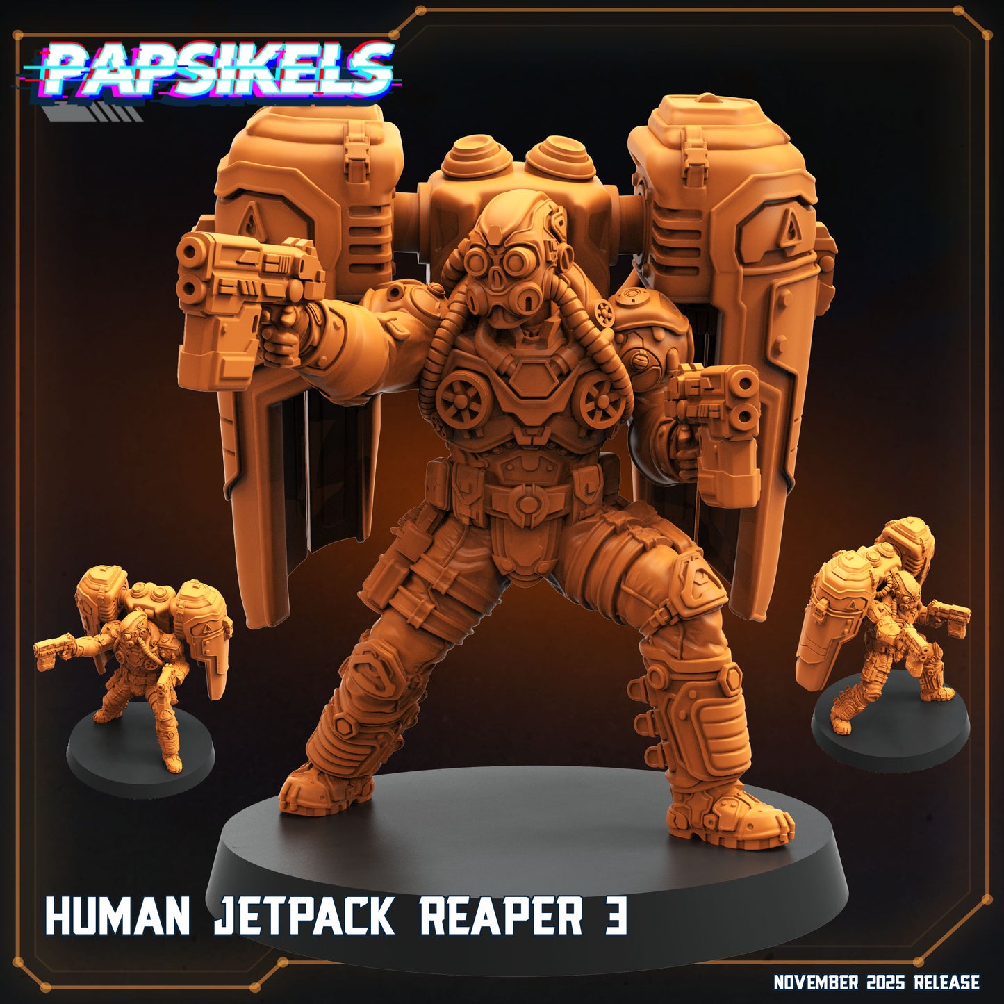 Human Jetpack Reapers