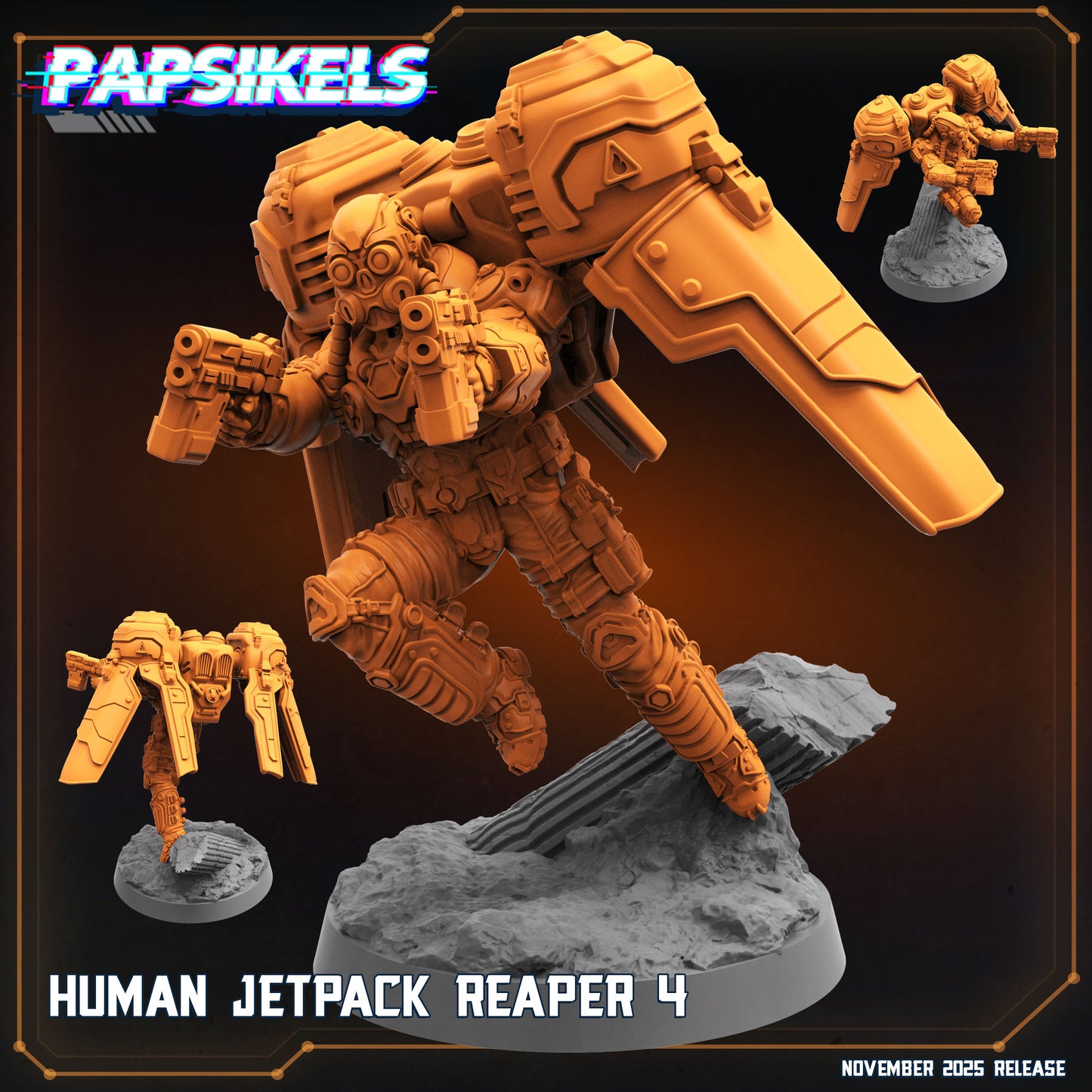 Human Jetpack Reapers