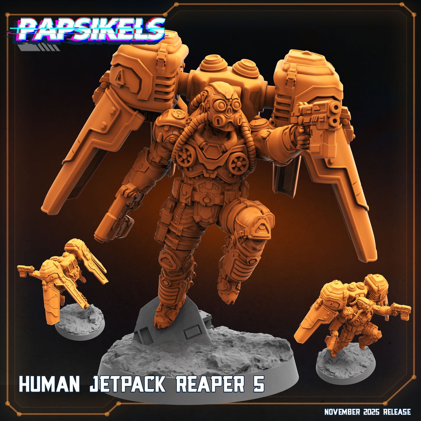 Human Jetpack Reapers
