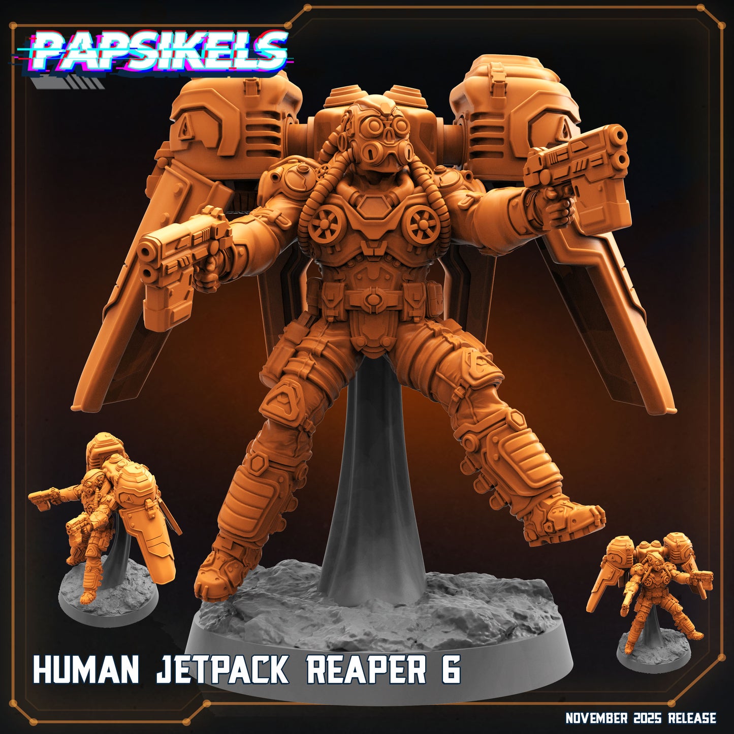 Human Jetpack Reapers