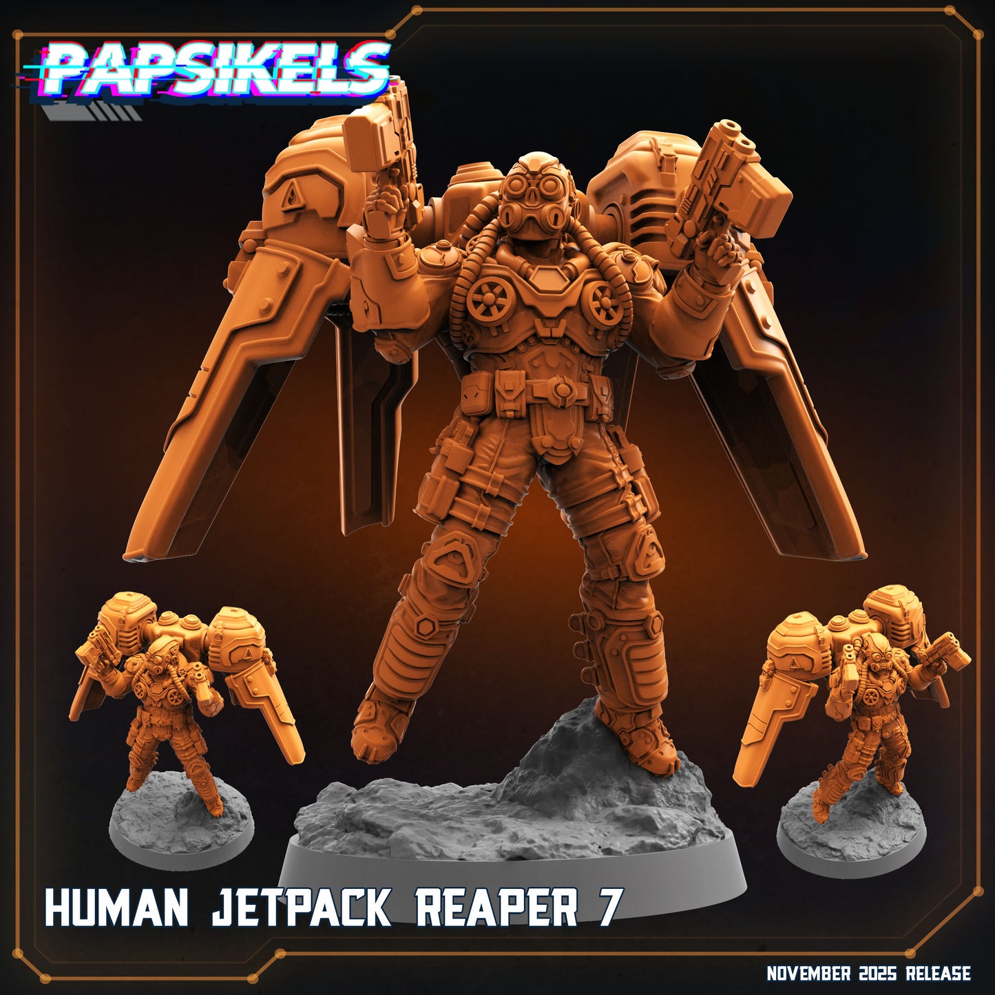 Human Jetpack Reapers