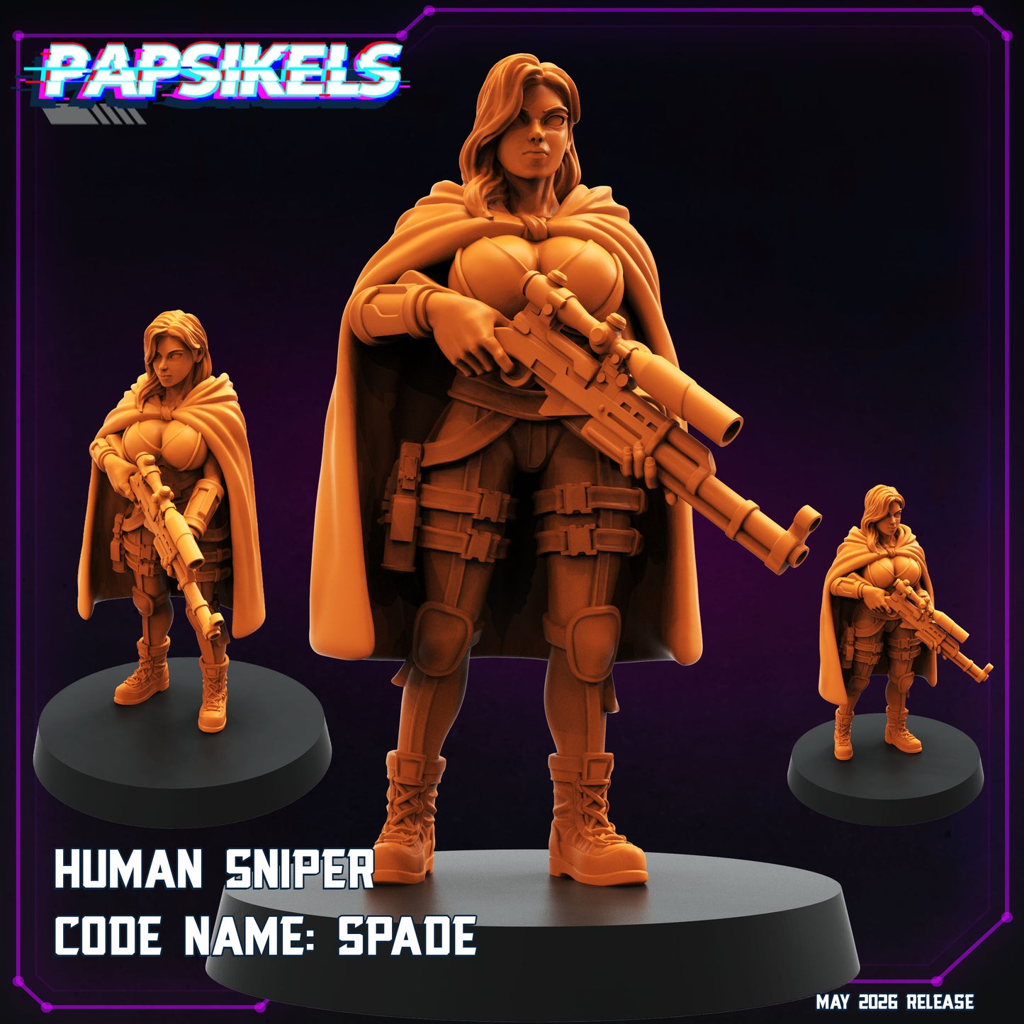Human Sniper Code Name Spade