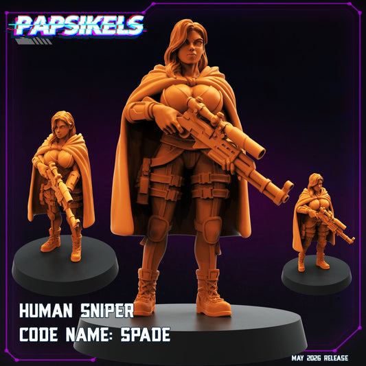 Human Sniper Code Name Spade
