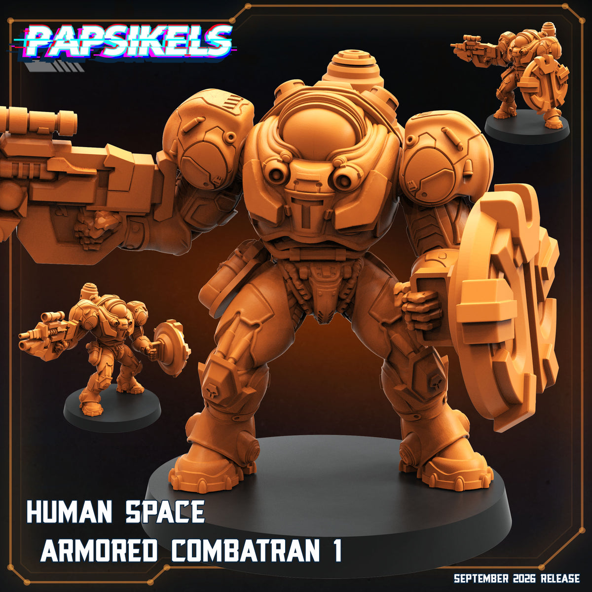 Human Space Armored Combatran 1