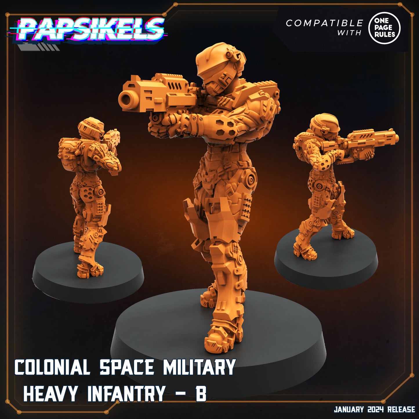 Human Space Military Heavy Infantry